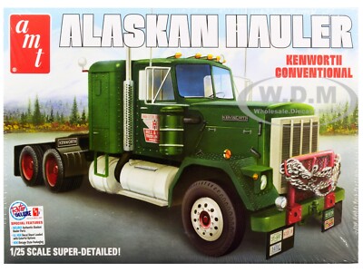 SKILL 3 MODEL KIT KENWORTH CONVENTIONAL TRACTOR ALASKAN HAULER 1