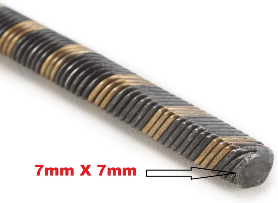 Axe flexible / Arbre de transmission d'entrainement pour débroussailleuse Dorsal - Photo 3/4