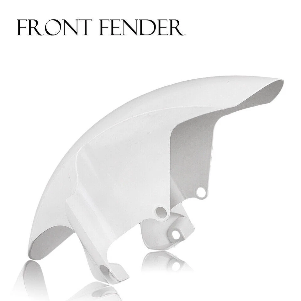 ABS Unpainted White Front Fender For Yamaha YZF R6 2008-2012 Injection Mold — 第 4/4 张图片