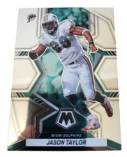 2022 Panini Mosaic #246 Jason Taylor Miami Dolphins NFL Football Card (U