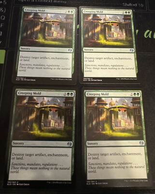 Creeping Mold X4 Kaladesh Magic the Gathering MTG