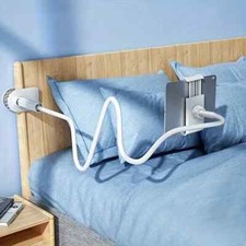 SUPPORTO PER TELEFONO E TABLET CON ROTAZIONE A 360°BASE A SPIRALE PER LETTO