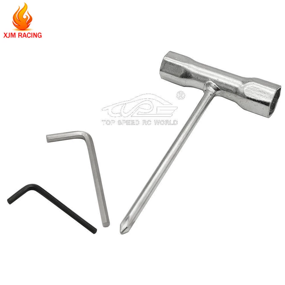 Engine Socket Tool and Allen Key Kit for 23cc-71cc engine for 1/5 HPI BAJA RC  - Image 2 of 3