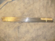 Music Wire .029" Diameter Tinned 2 LBs. Approx 894' 14"length