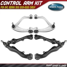 4Pcs Front Upper & Lower Control Arm & Ball Joint Assy for GMC Sierra 1500 Chevy