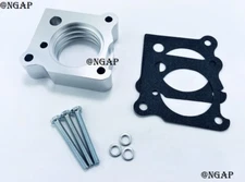 Silver Billet Aluminum Throttle Body Spacer Fit 01-10 Chrysler PT Cruiser 2.4L