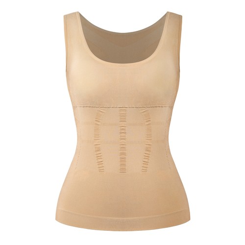 Women Cami Shaper Tank Top with Built in Bra Removable Pads Camisole Body Shaper - Picture 15 of 15