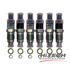 Brand New Genuine Injectors x 6 for 1HZ Toyota Landcruiser 100 series (late)
