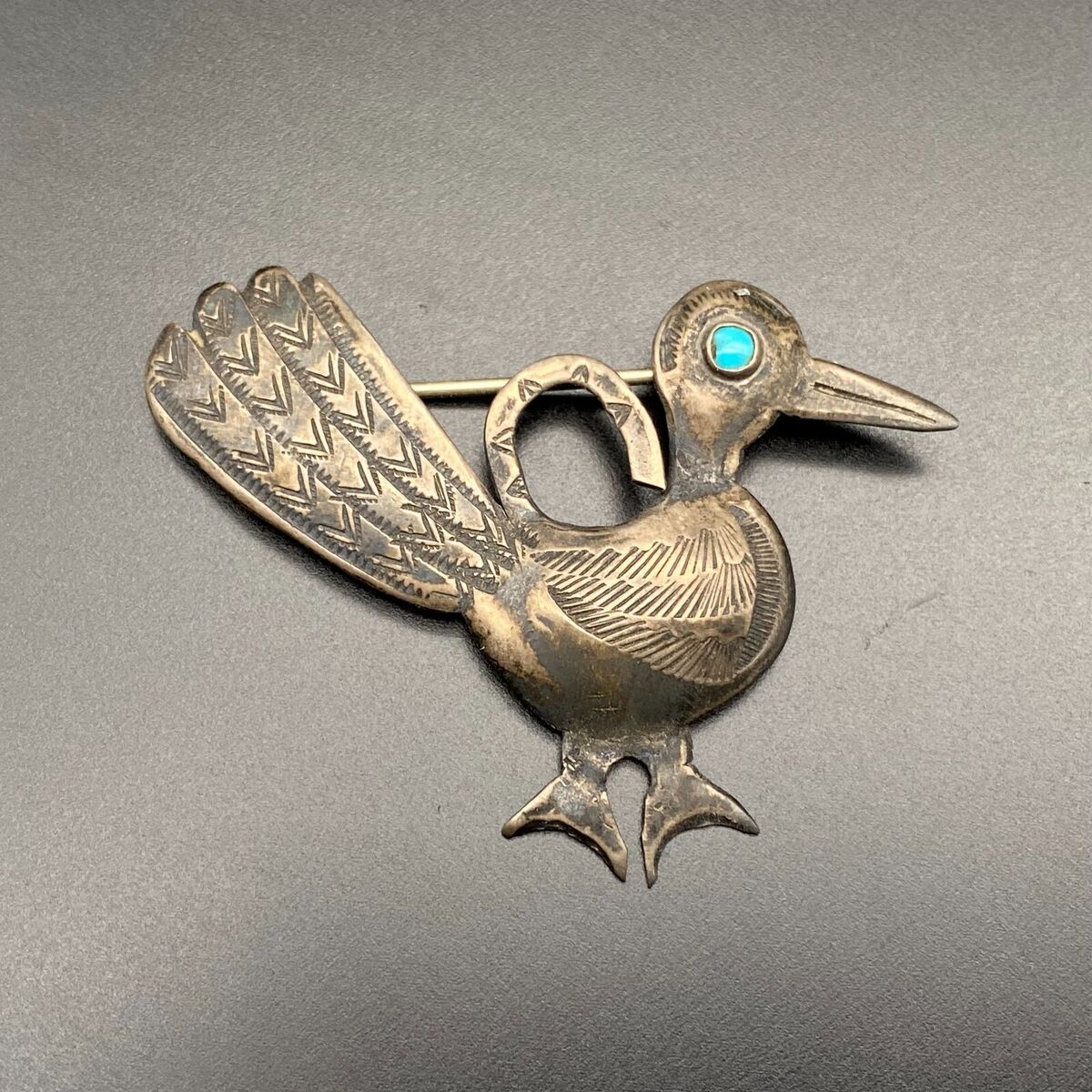 Cute Duck Native American Hopi So Unusual Vintage Sterling Silver Earrings Cute Duck Native American Hopi So Unusual Vintage Sterling Silver Earrings