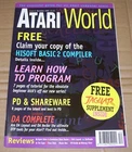 Atari 520 1040 ST STE Mega Falcon 030 Computer Atari World Magazine Issue 8 NEW
