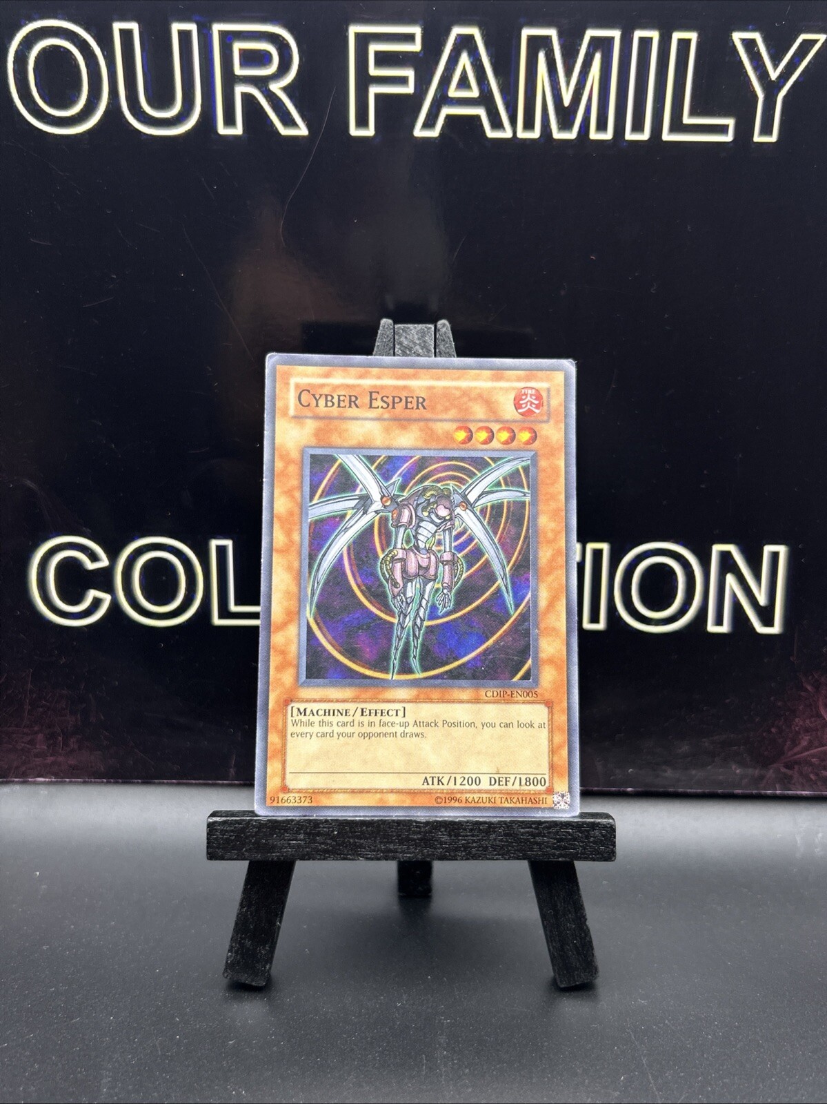 YUGIOH TCG CYBER ESPER CDIP-EN005 SUPER UNLIMITED EDITION MP/HOLO
