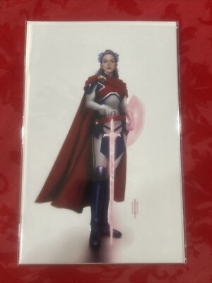BETSY BRADDOCK CAPTAIN BRITAIN #1 * NM+ * MIGUEL MERCADO VIRGIN VARIANT