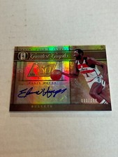 2011-12 GOLD STANDARD ELVIN HAYES GREATEST GRAPHS 66/149 AUTO BULLETS SP