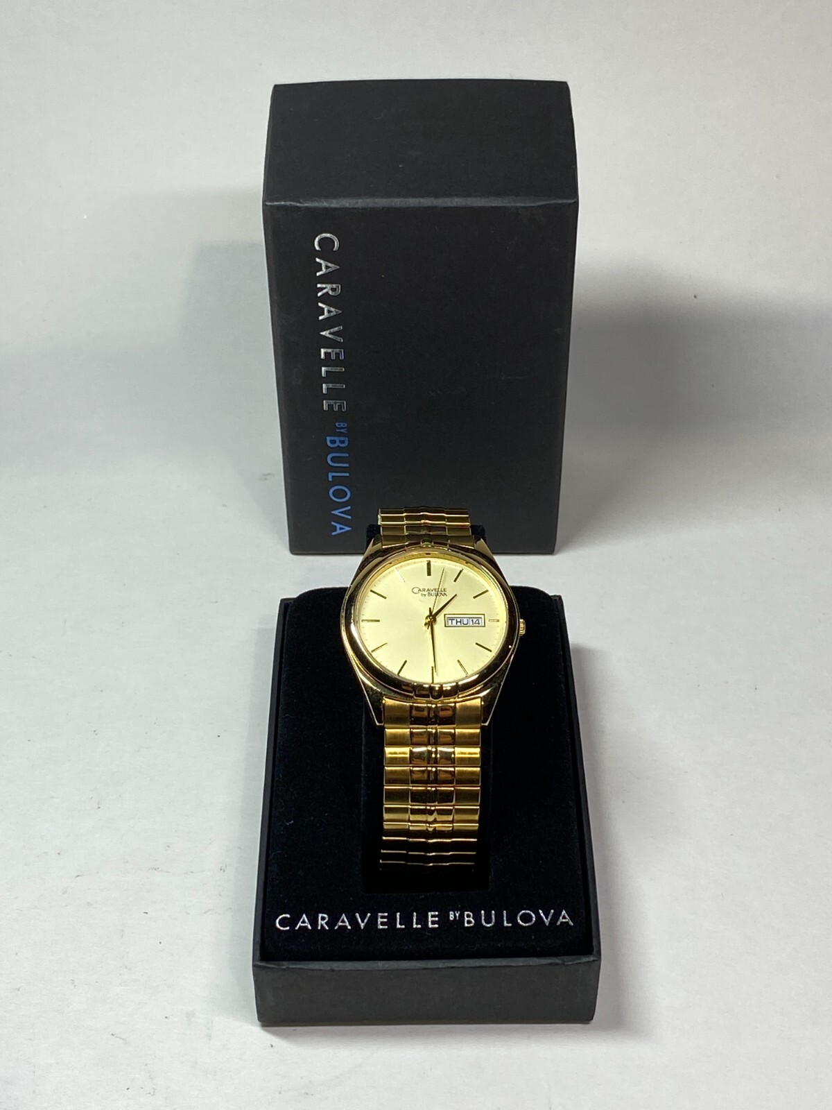 Pre-Owned Caravelle by Bulova Men’s Watch with Box, Model 00-#69, Fully Functional