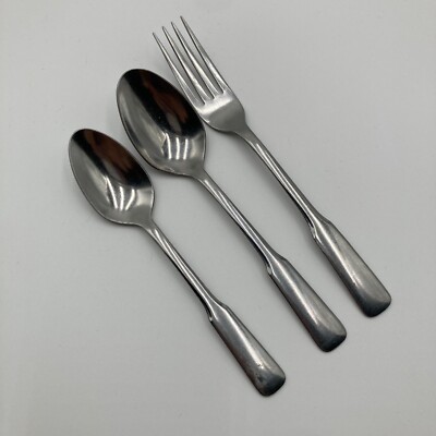 Wm A Rogers Oneida Friendship American Ballad Stainless Teaspoon Tablespoon Fork