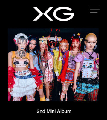 XG [AWE] 2nd Mini Album SOLO Ver/CD-R+Cover+Lyric Booklet+3