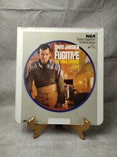 CED VideoDisc The Fugitive, The Final Episode 1967 QM Production UNTESTED ASIS