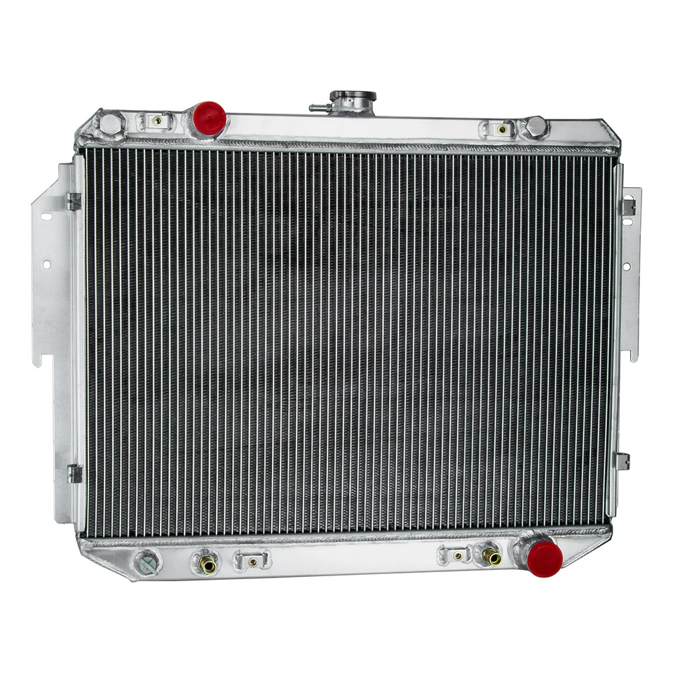 3 Row Aluminum Radiator fit 1999-2003 2000 Dodge Ram 1500 2500 3500 Van 3.9/5.9L Foto 4 de 4