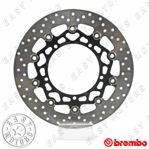 Kit Dischi Freno Anteriori E Posteriori Per Yamaha YZF R1 2004-2006 - FSFYUK, Neri, Diametro 320 Mm, Aftermarket