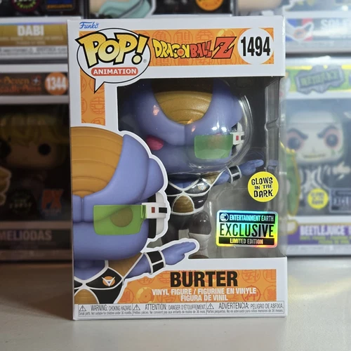 Funko Pop! DBZ - Burter (GITD) EE Exclusivo #1493 Y Protector Pop 