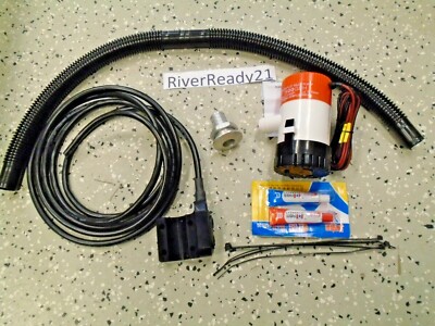 Universal Kawasaki 440 550 750 800 sx sxi sxr Jet-Ski 500 gph Bilge Pump Kit 