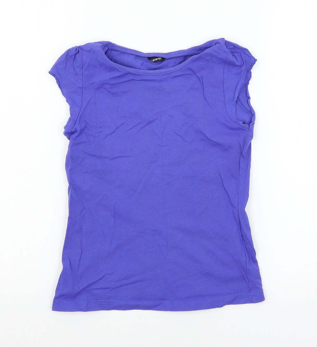 Deux par Deux Boy Organic Cotton Short Sleeve T-Shirt Blue Gradient - 4 Years