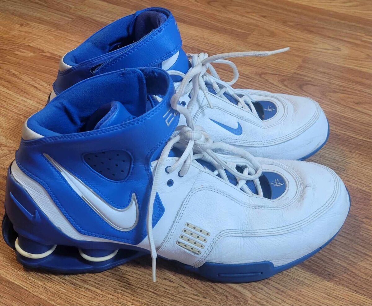 Size 11 - Nike Shox Elite White/Blue 2006 | eBay Size 11 - Nike Shox Elite White/Blue 2006 | eBay