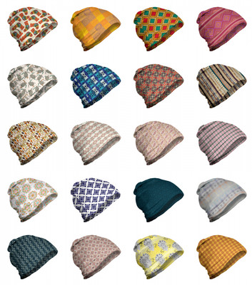 Ambesonne Ethnic Design Unisex Beanie for Hiking Trekking Outdoor Clothing