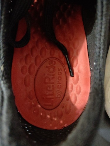 Crocs ""LiteRide Pacer"" schwarz Nylon Freizeitschuhe Herren 7 - Bild 5 von 8
