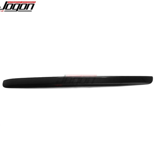 Real Carbon Rear Trunk Tailgate Lid Molding Trim For Subaru WRX WRX STI VA 15-21 - Picture 11 of 11