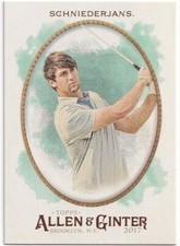 2017 Topps Allen & Ginter #127 Ollie Schniederjans Professional Golfer