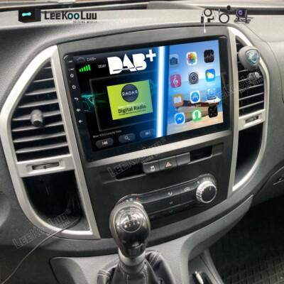 10.1'' DAB+ Für Mercedes Benz Vito W447 W639 Autoradio Android 13.0 GPS + Kamera