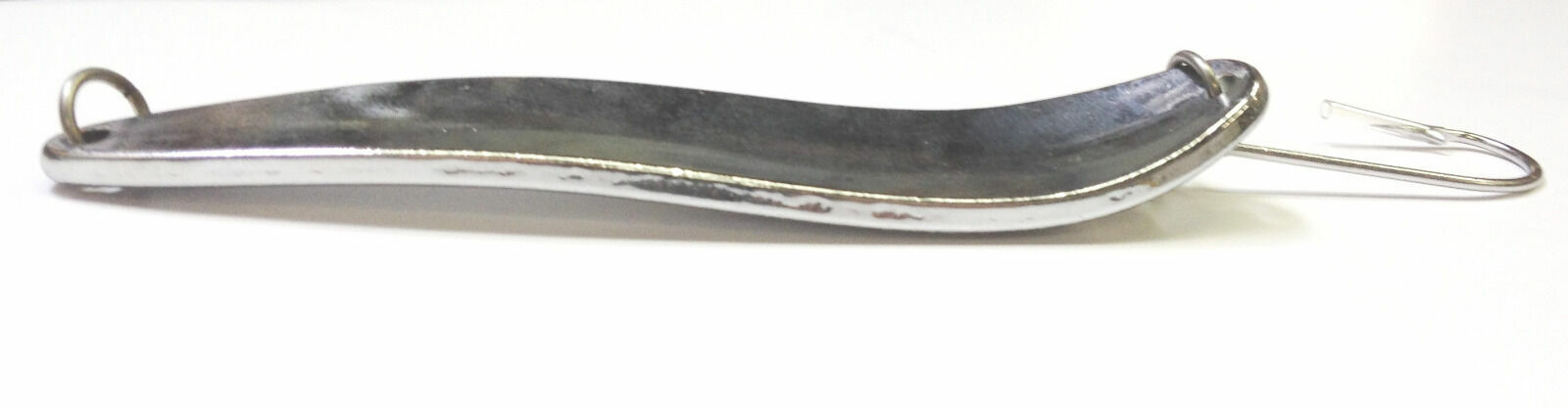 6 -7 oz.Crocodile Spoons, Gold/w Prism Tape, Stainless Steel Siwash Hooks - Image 2