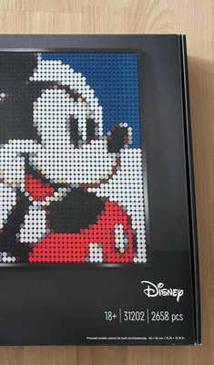 LEGO Art Disney's Mickey Mouse 31202 Building Kit (2658 LEGO Art Disney's Mickey Mouse 31202 Building Kit (2658