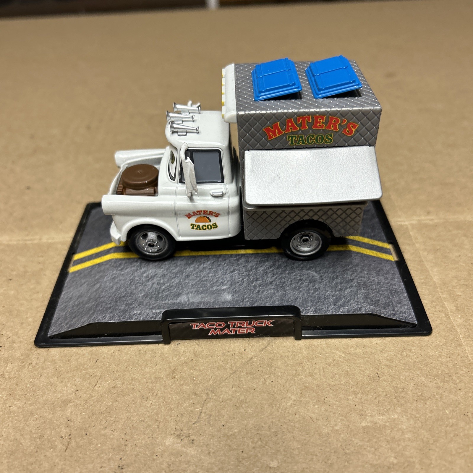 Disney Pixar Cars 2 Taco Truck Mater Die-Cast Collectible 1:43 Scale Rare Limited Edition