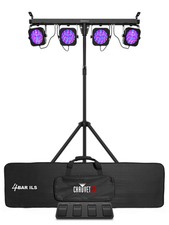 Chauvet DJ 4BAR ILS  Complete Wash Light System with Tripod