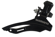 Shimano 3-Fach Umwerfer "FD-TZ30" Down Swing Top-Pull 66-69° schwarz Ø:31.8mm