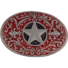 Country Western Cowboy Cowgirl Rodeo Texas Lone Star 90s NOS Vintage Belt Buckle