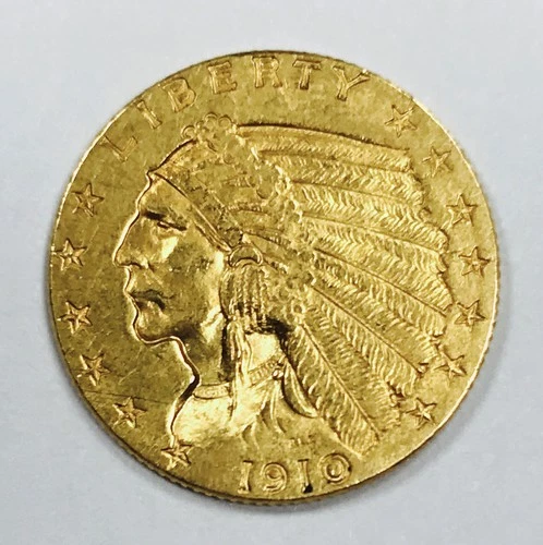 1910 $2.5 GOLD INDIAN HEAD! MS++! STUNNING MUST HAVE PRE-33 GOLD! COOL! NR#G3055