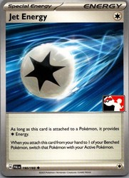 Jet Energy 190/193 Paldea Evolved Prize Pack Series Cosmos Holo