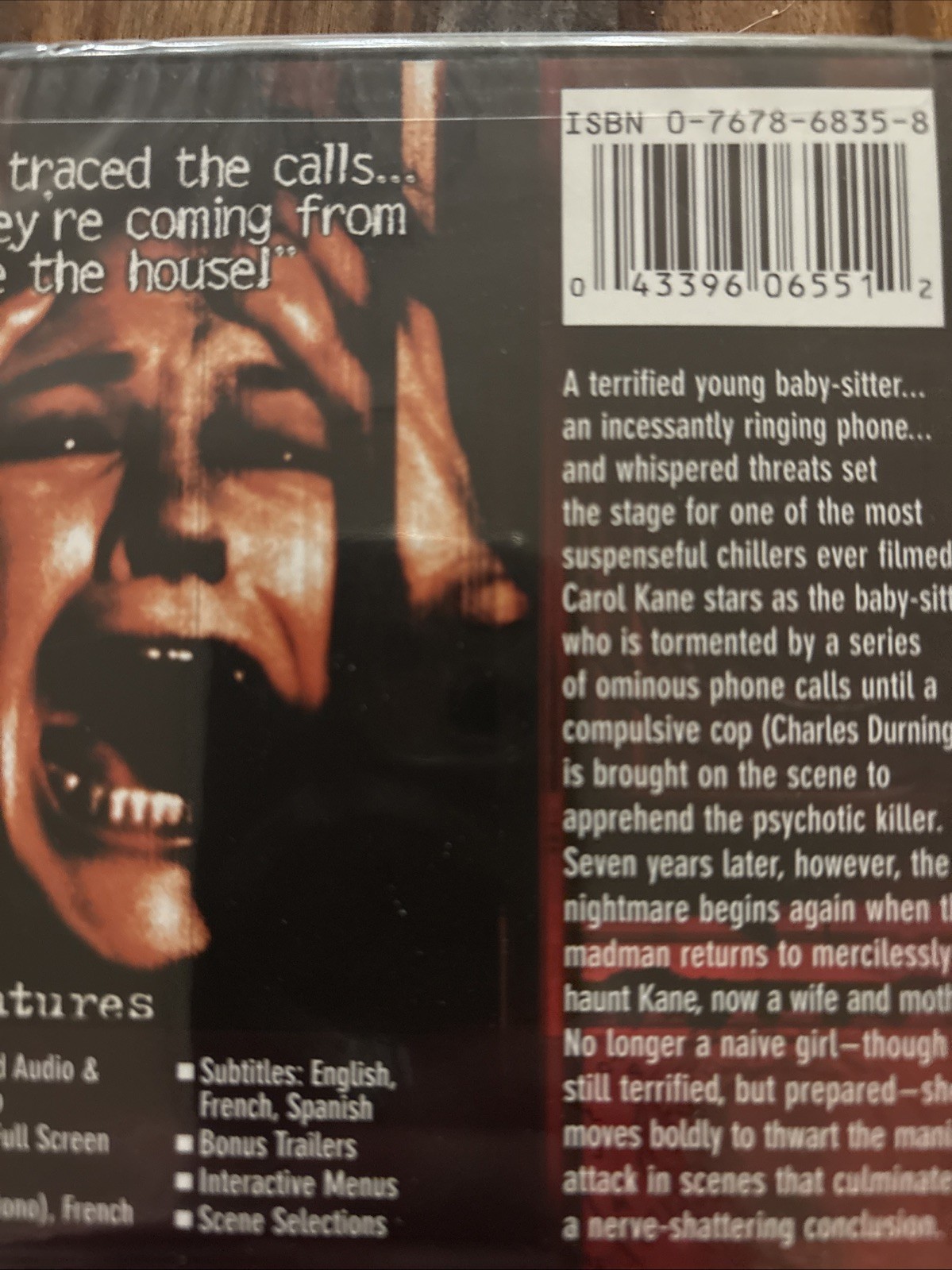 When a Stranger Calls (DVD, 1979, Widescreen) BRAND NEW Carol Kane Free Ship
