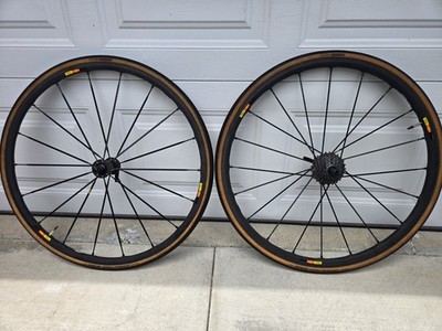 Mavic Ksyrium SLR 700C Road Bike Wheelset Clincher w/ GP 5000 Tires