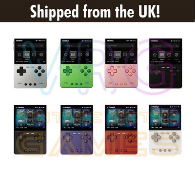 Trimui Brick + Hammer Retro Handheld Videospielkonsole + 128GB Karte + Knulli UK