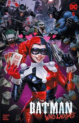 BATMAN WHO LAUGHS #5 Derrick Chew ''Mad Love'' Homage Variant Cover