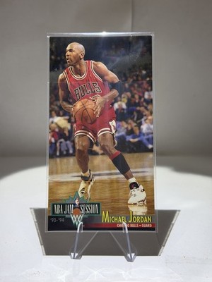 Fleer 1993-94 NBA Jam Session Michael Jordan #33 Chicago Bulls Base Basketball