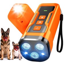 Dog Bark Deterrent Devices, 6 Modes 3X Ultrasonic Anti Barking Device for Dogs,