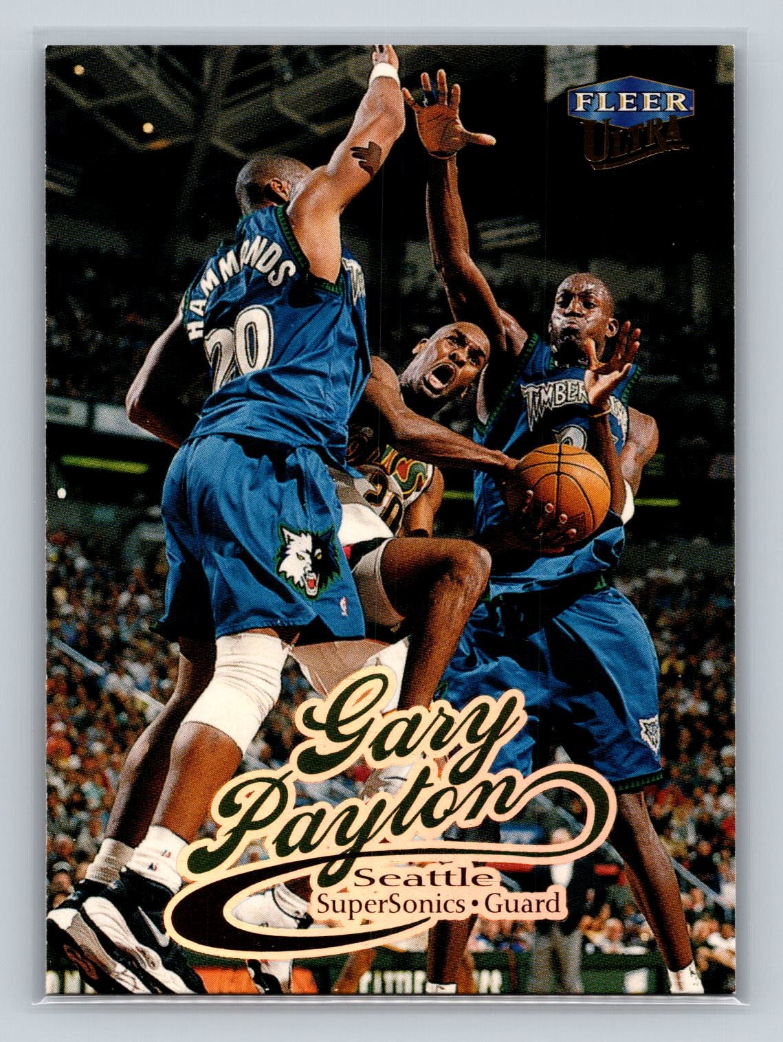 1998-99 Ultra #74 Gary Payton Seattle SuperSonics