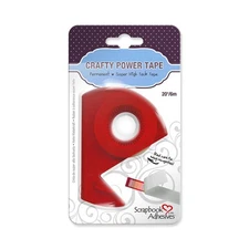3L Crafty Power Tape with Dispenser, 1/4-Inch, 20 Feet
