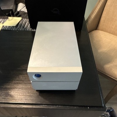 LaCie 2big DOCK - 16TB RAID - Thunderbolt 3 - Model STGB16000400 - 2x TB3 Ports