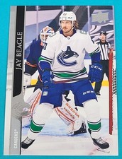 2020 Upper Deck #634 Jay Beagle Vancouver Canucks Hockey Card W5